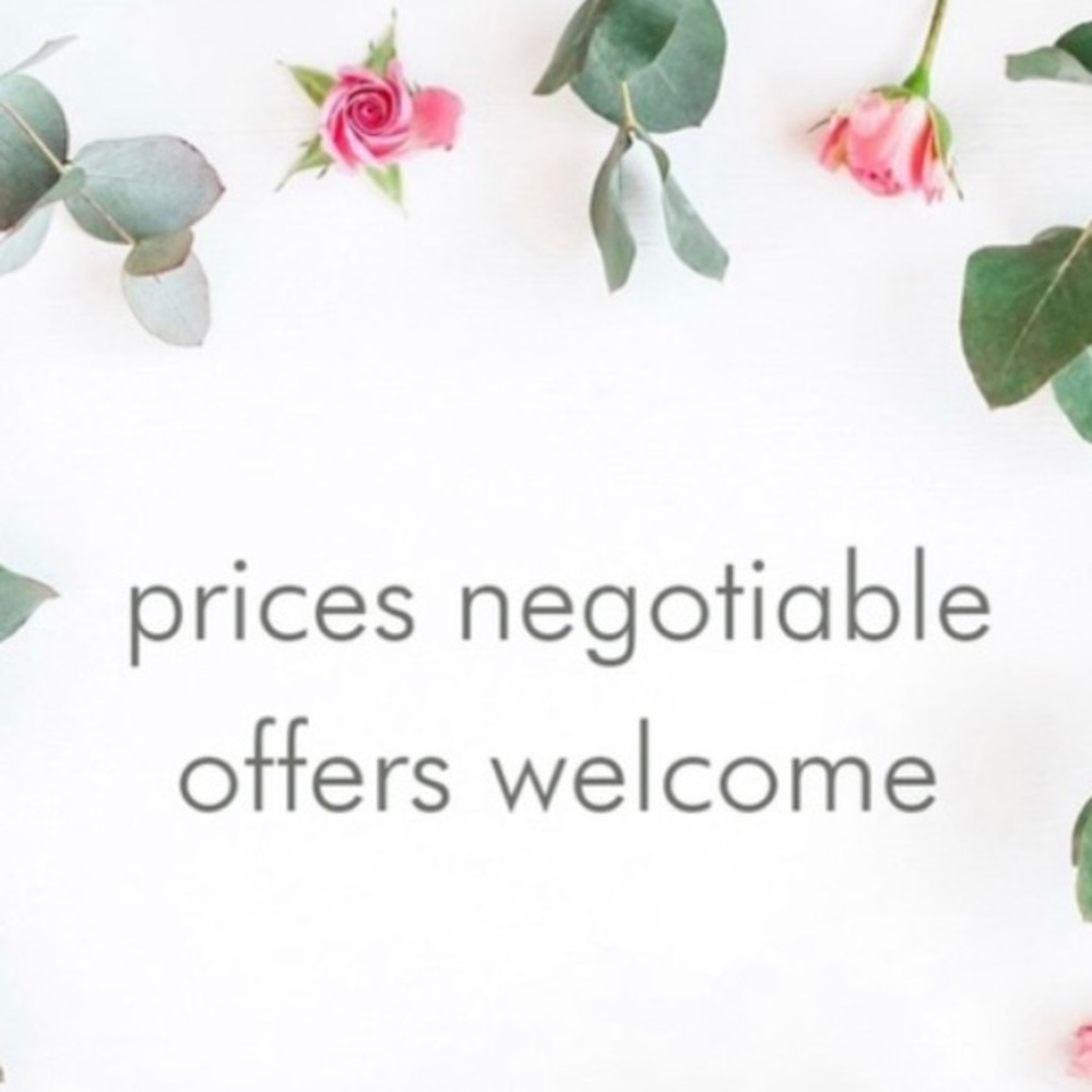 Offers welcome!